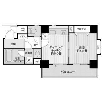 東京都中央区月島３丁目 賃貸マンション 1DK