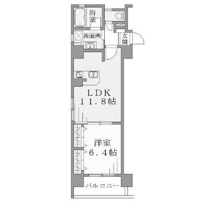 中央区賃貸マンション・1LDK