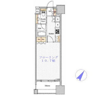 東京都中央区銀座３丁目 賃貸マンション 1K