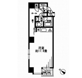 東京都中央区日本橋兜町 賃貸マンション 1R