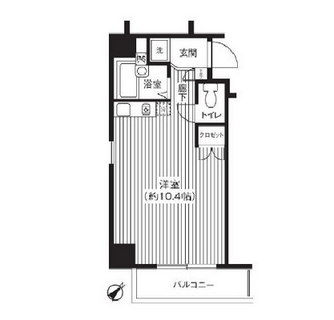 東京都中央区月島１丁目 賃貸マンション 1R