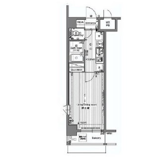 東京都中央区入船２丁目 賃貸マンション 1K