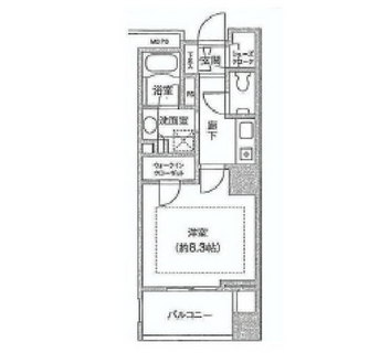 東京都中央区明石町 賃貸マンション 1K