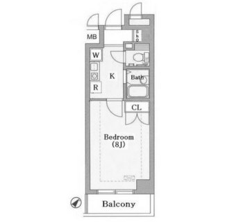 東京都中央区日本橋蛎殻町２丁目 賃貸マンション 1K