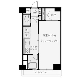 東京都中央区月島４丁目 賃貸マンション 1SK