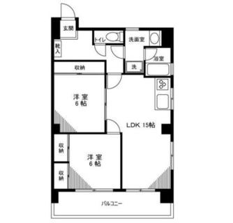 東京都中央区湊３丁目 賃貸マンション 2LDK